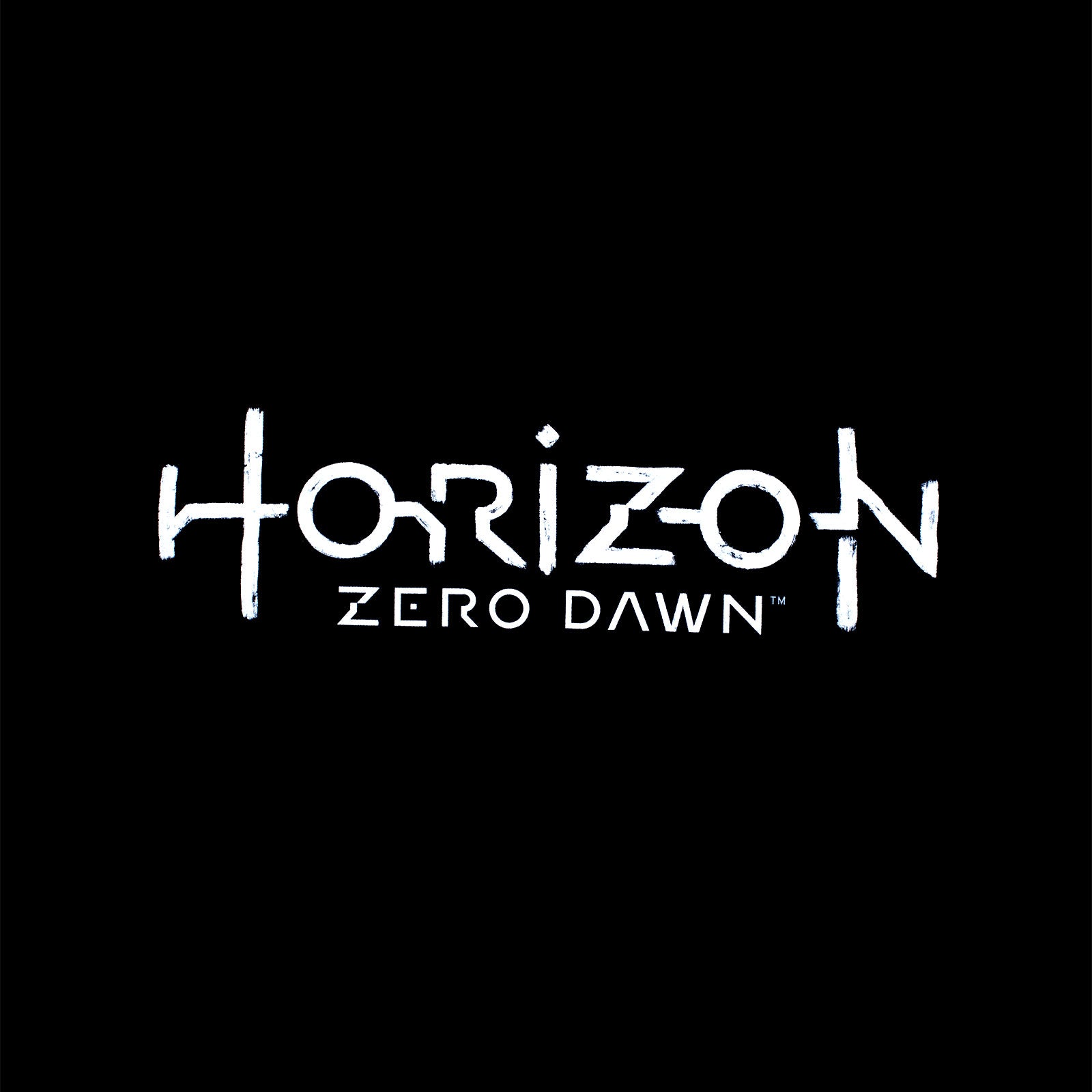Imagen del producto Horizon Zero Dawn - Camiseta con logo negra