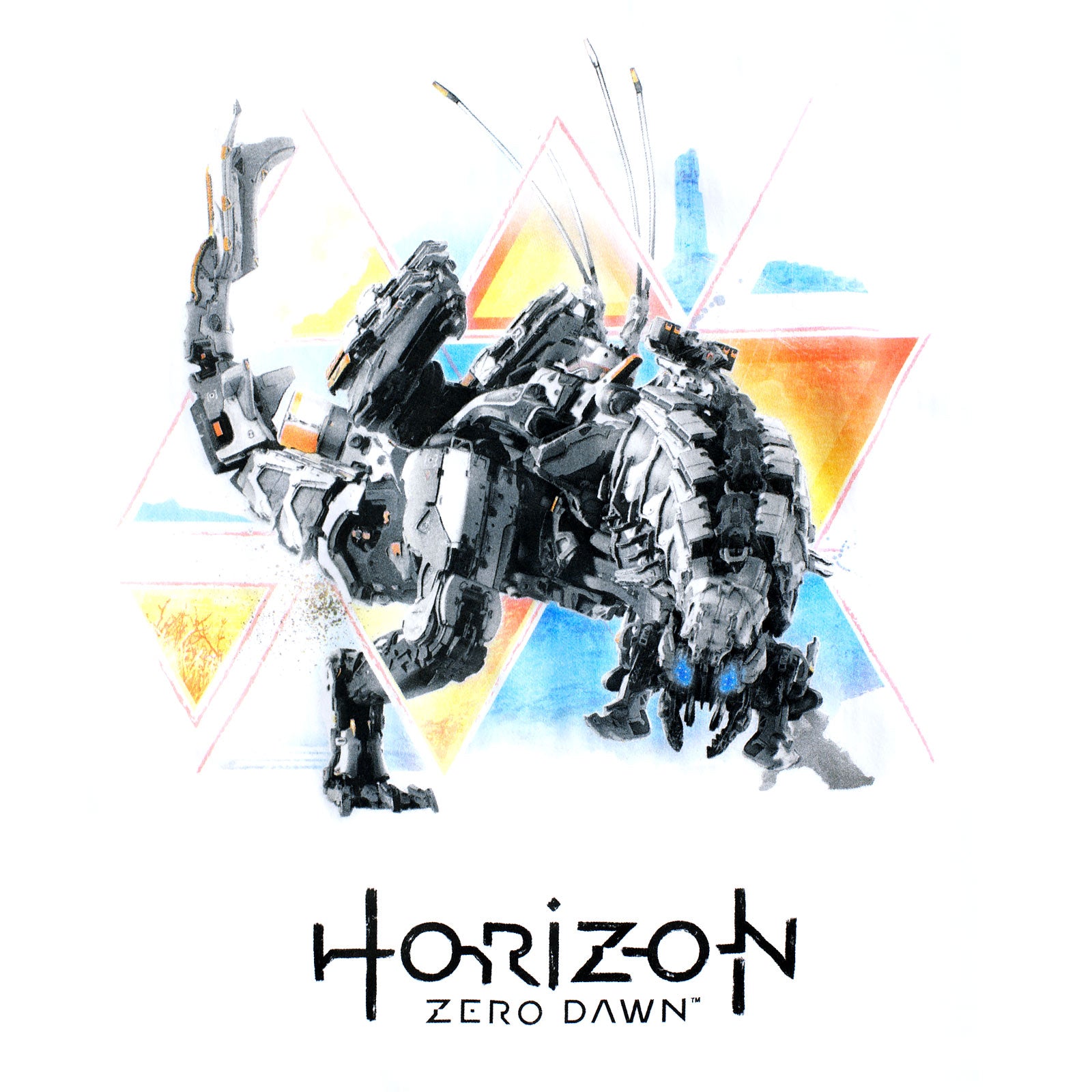 Product image Horizon Zero Dawn - Thunderjaw T-Shirt white