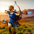 Imagen del producto Zelda - Figura Link Breath of the Wild con Diorama