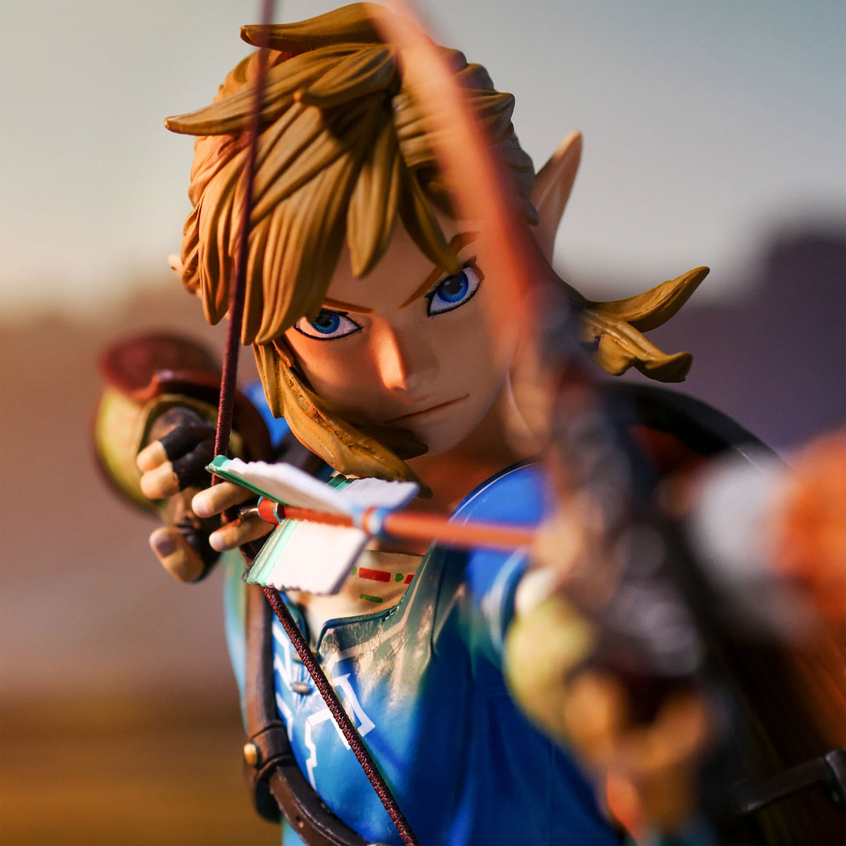 Imagen del producto Zelda - Figura Link Breath of the Wild con Diorama