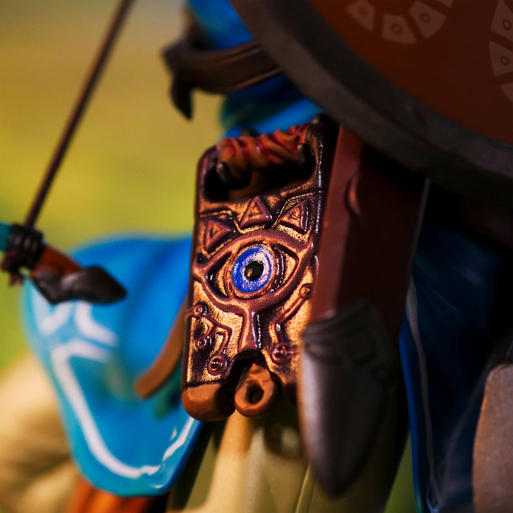Imagen del producto Zelda - Figura Link Breath of the Wild con Diorama