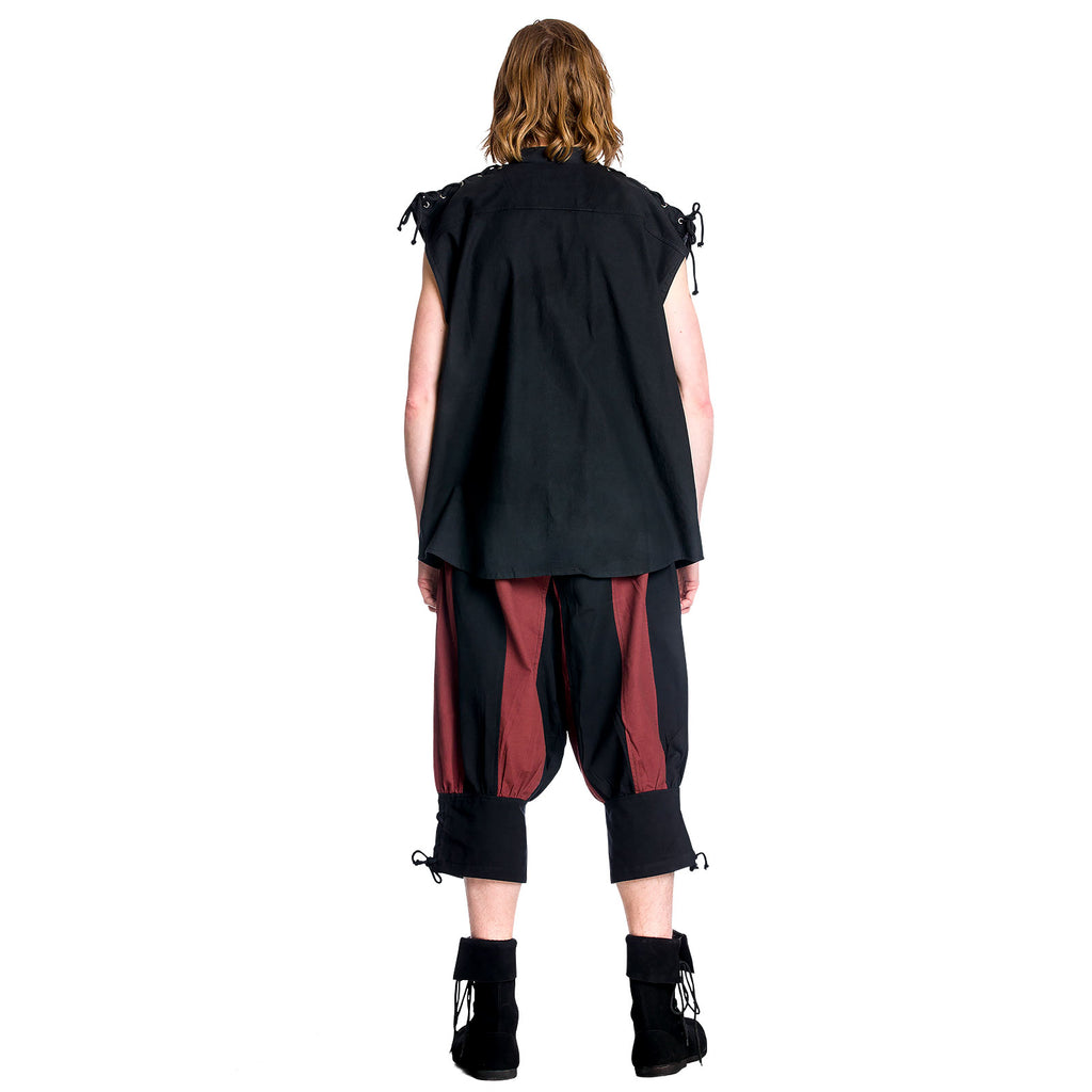 Product image Medieval knee breeches black-red