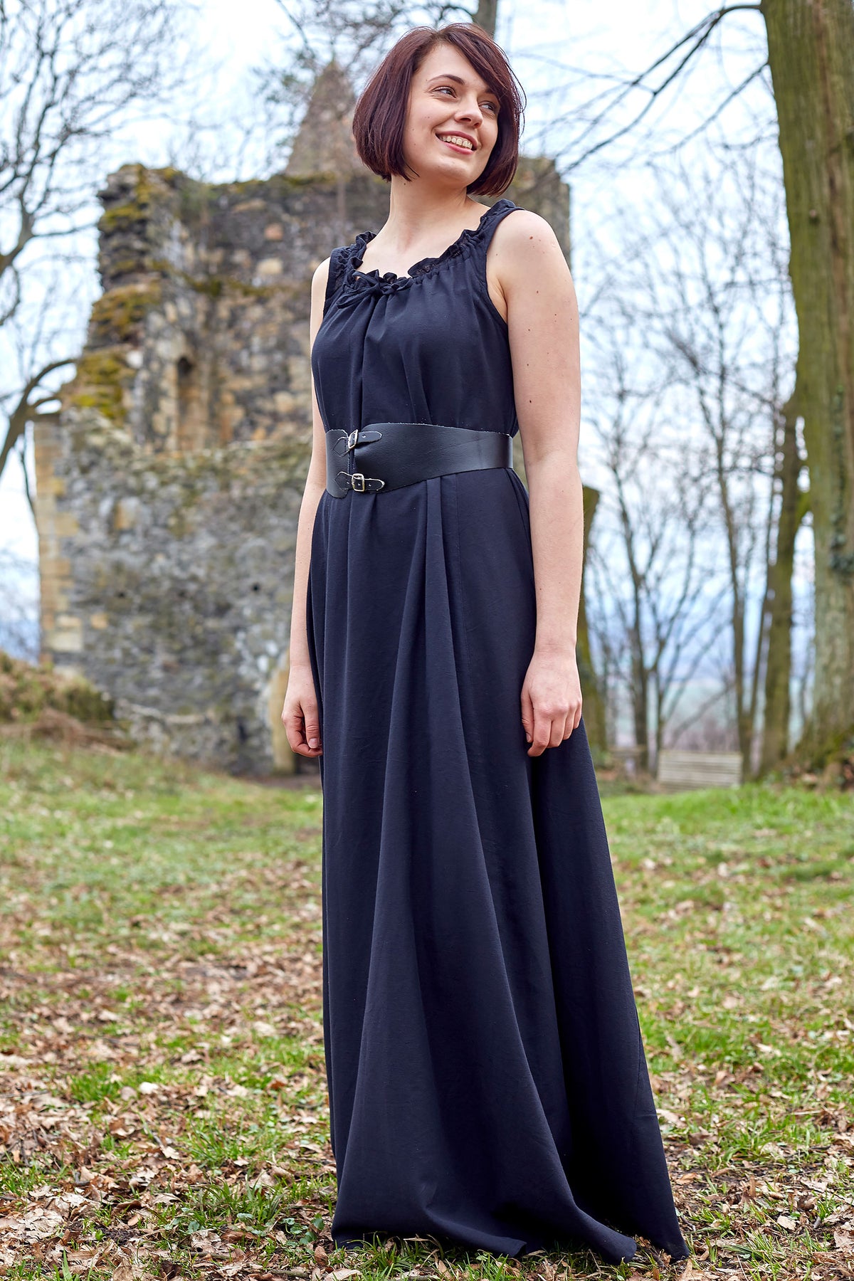 Imagen del producto Vestido medieval Ella negro