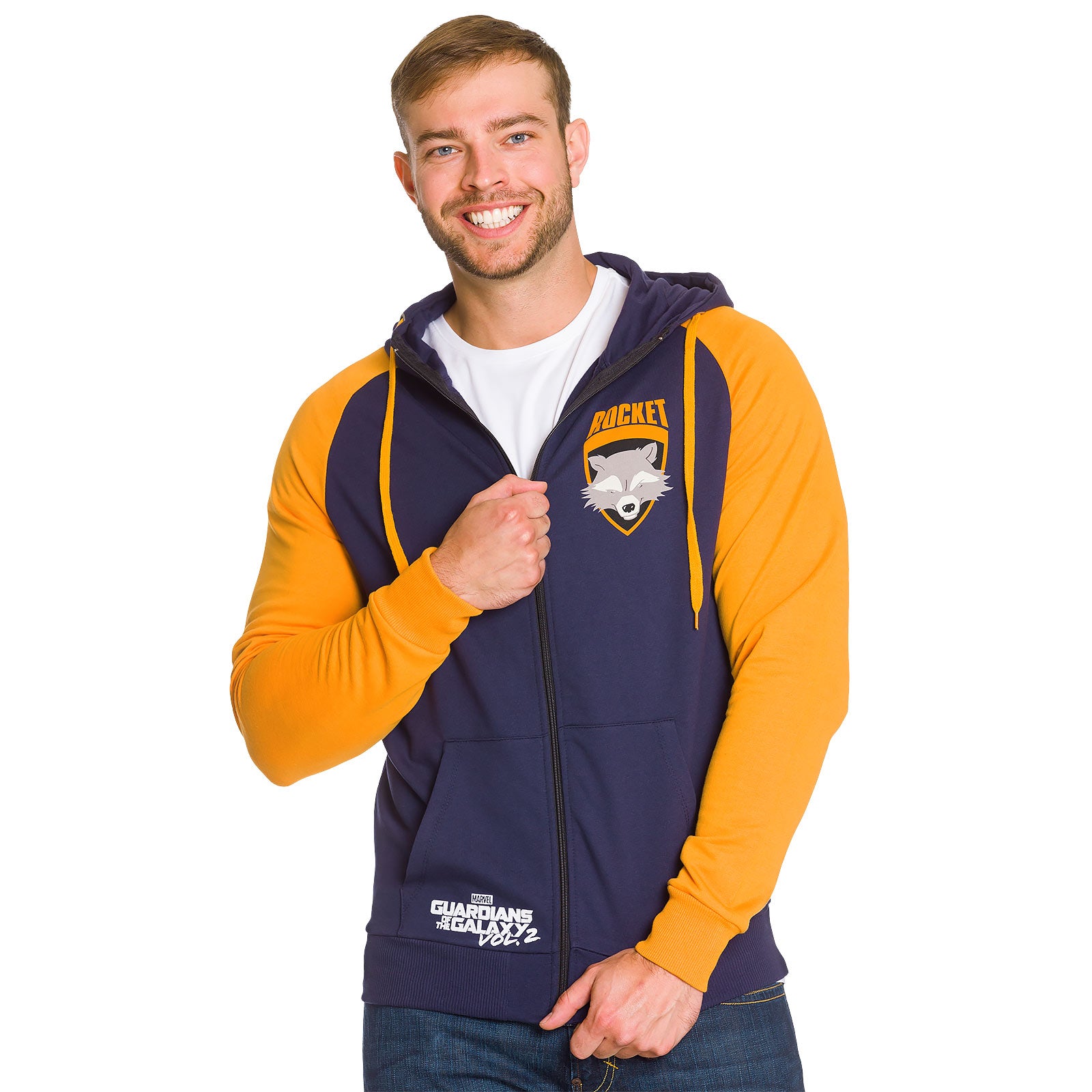 Imagen del producto Guardians of the Galaxy - Chaqueta con capucha Rocket Raccoon azul