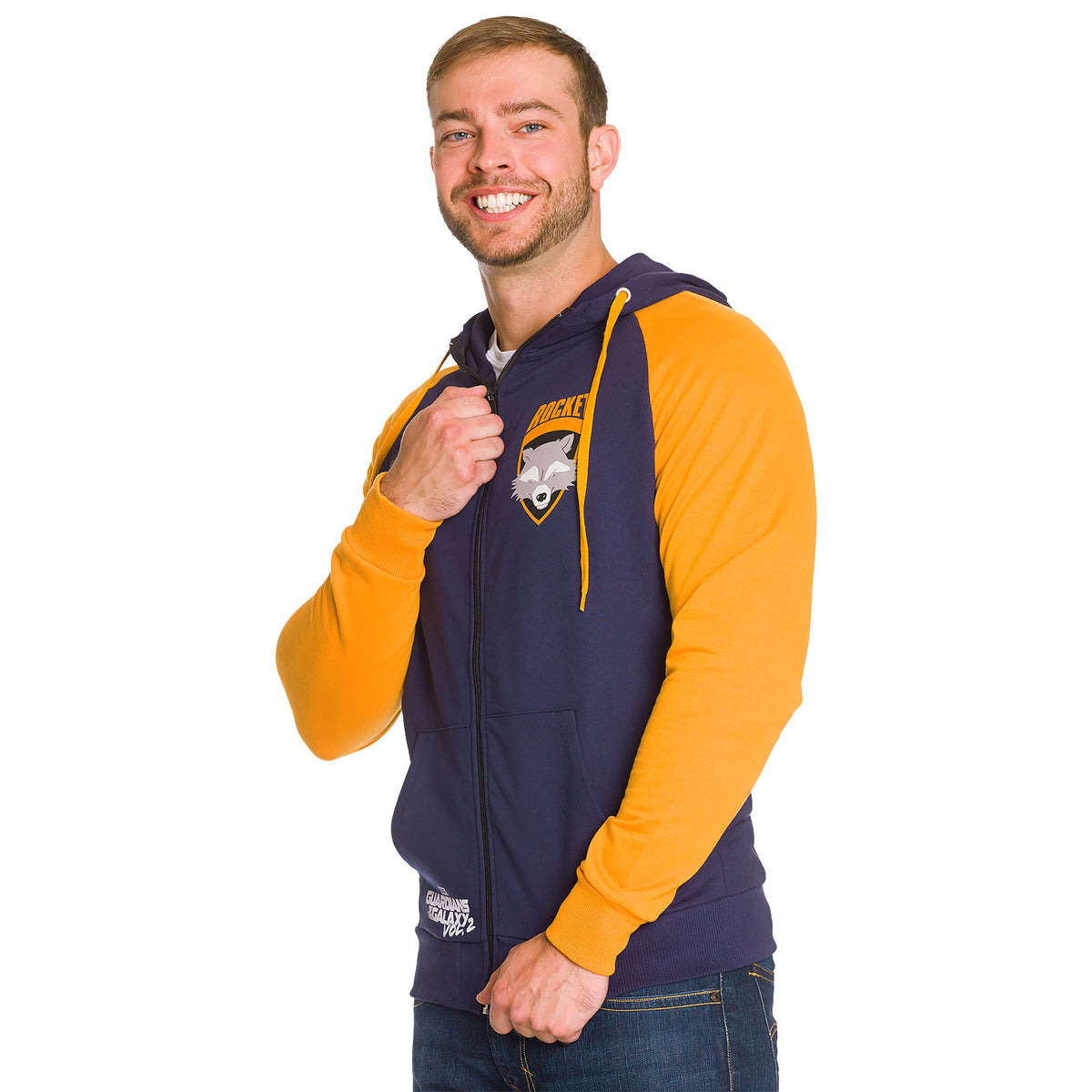 Imagen del producto Guardians of the Galaxy - Chaqueta con capucha Rocket Raccoon azul