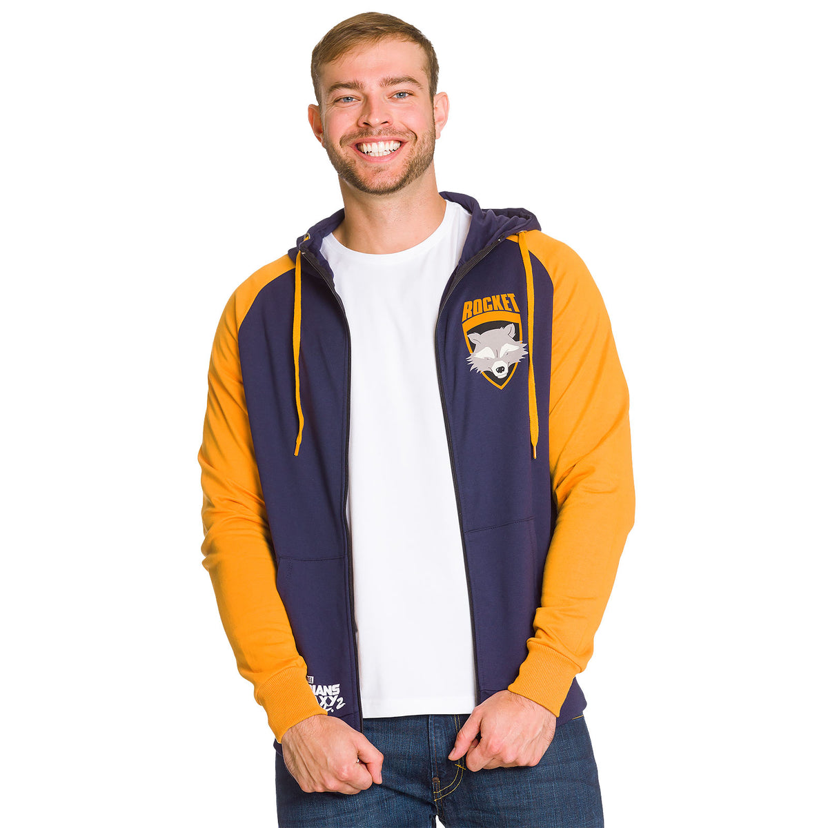 Imagen del producto Guardians of the Galaxy - Chaqueta con capucha Rocket Raccoon azul