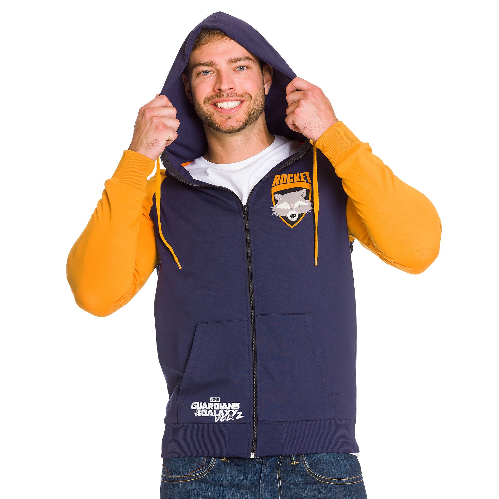 Imagen del producto Guardians of the Galaxy - Chaqueta con capucha Rocket Raccoon azul