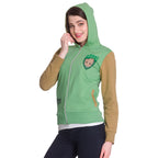 Imagen del producto Guardianes de la Galaxia - Chaqueta con capucha de Groot para mujer en verde