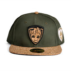 Imagen del producto Guardians of the Galaxy - Gorra Snapback de Groot de Corcho