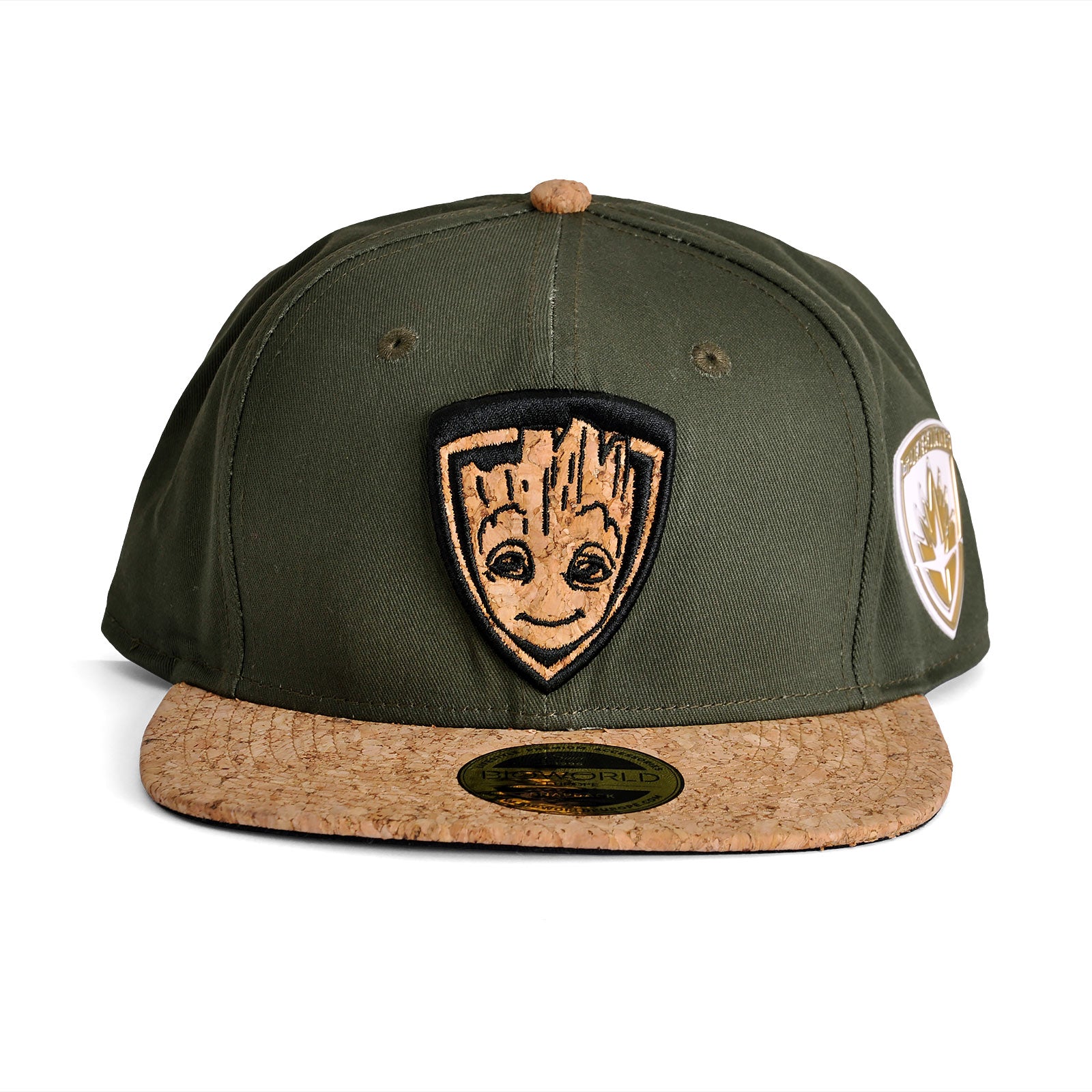 Imagen del producto Guardians of the Galaxy - Gorra Snapback de Groot de Corcho