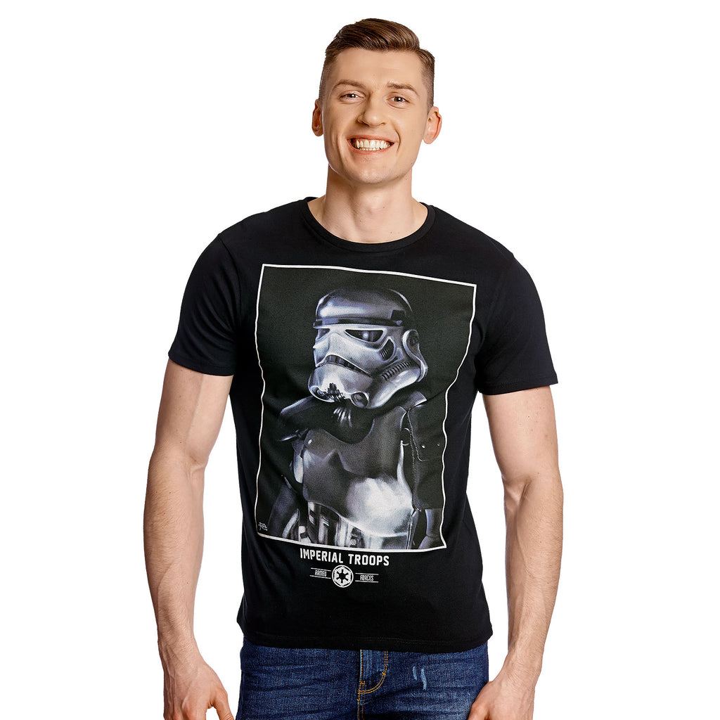 Imagen del producto Star Wars - Camiseta Imperial Trooper negra