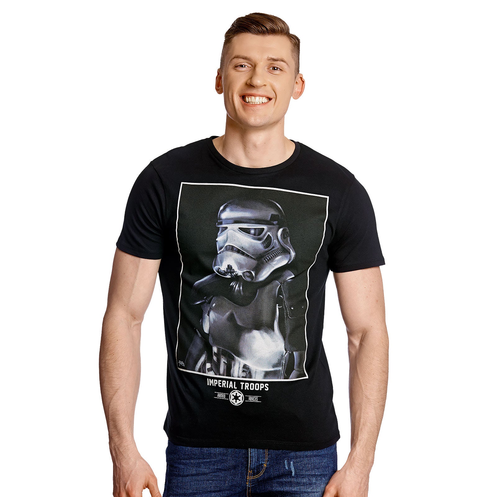 Imagen del producto Star Wars - Camiseta Imperial Trooper negra