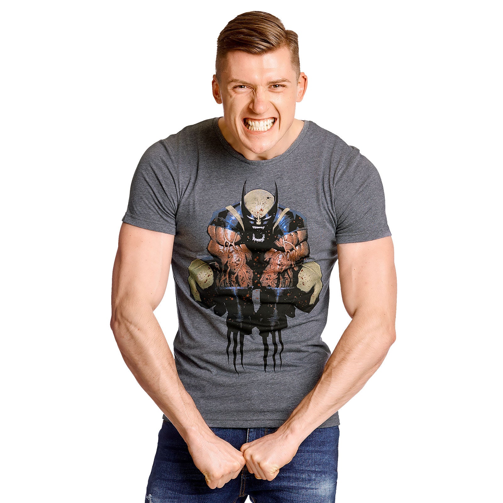 Imagen del producto Wolverine - Camiseta Logan gris