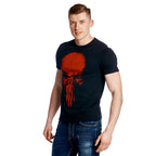Imagen del producto Camiseta negra Punisher vs. Daredevil