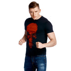 Imagen del producto Camiseta negra Punisher vs. Daredevil