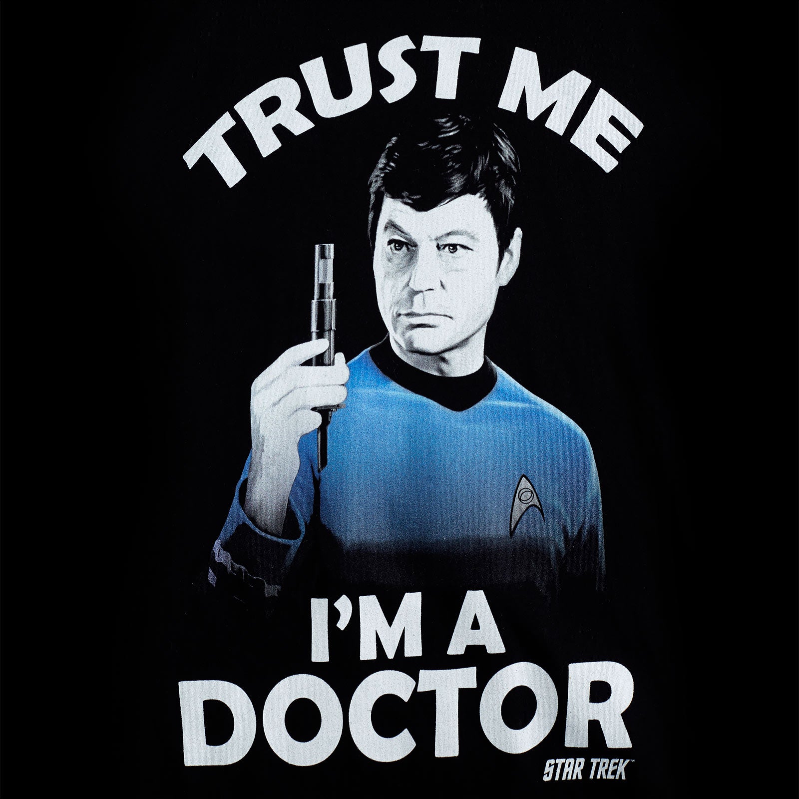 Imagen del producto Star Trek - McCoy Trust Me Camiseta negra