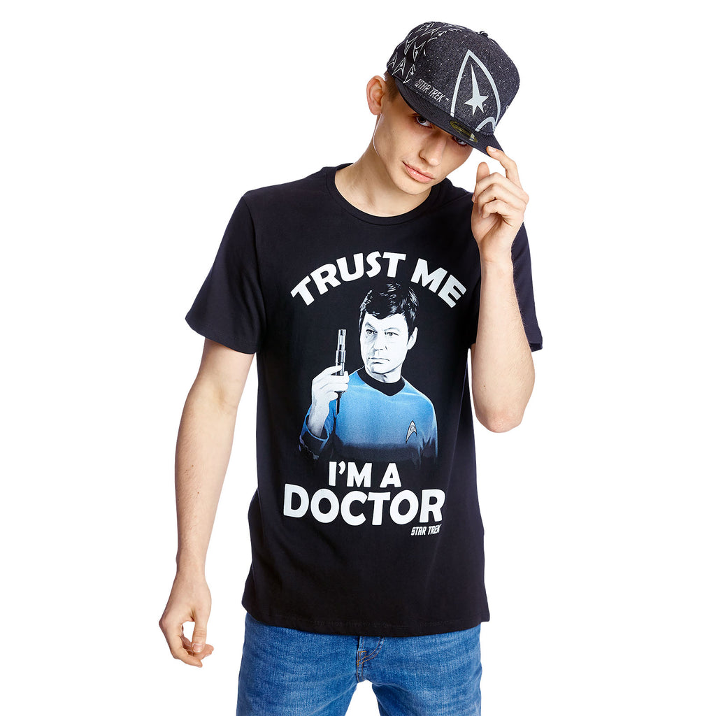 Imagen del producto Star Trek - McCoy Trust Me Camiseta negra