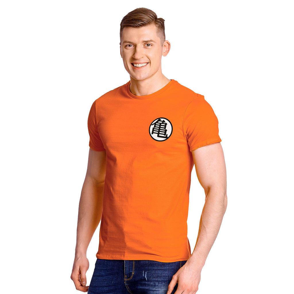 Imagen del producto Dragon Ball - Kaio Distressed Camiseta naranja