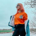 Imagen del producto Dragon Ball - Kaio Distressed Camiseta naranja