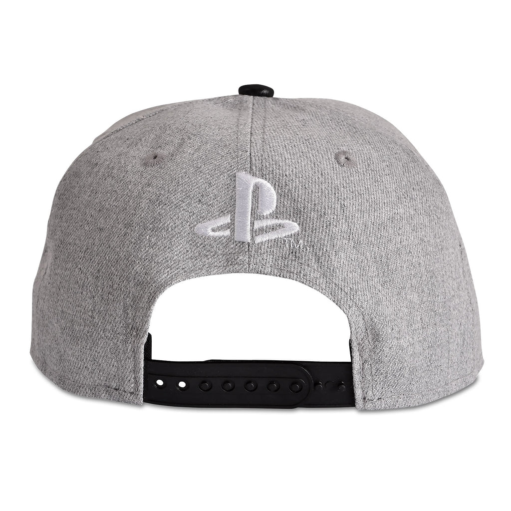 Imagen del producto PlayStation - Gorra Snapback con logo gris