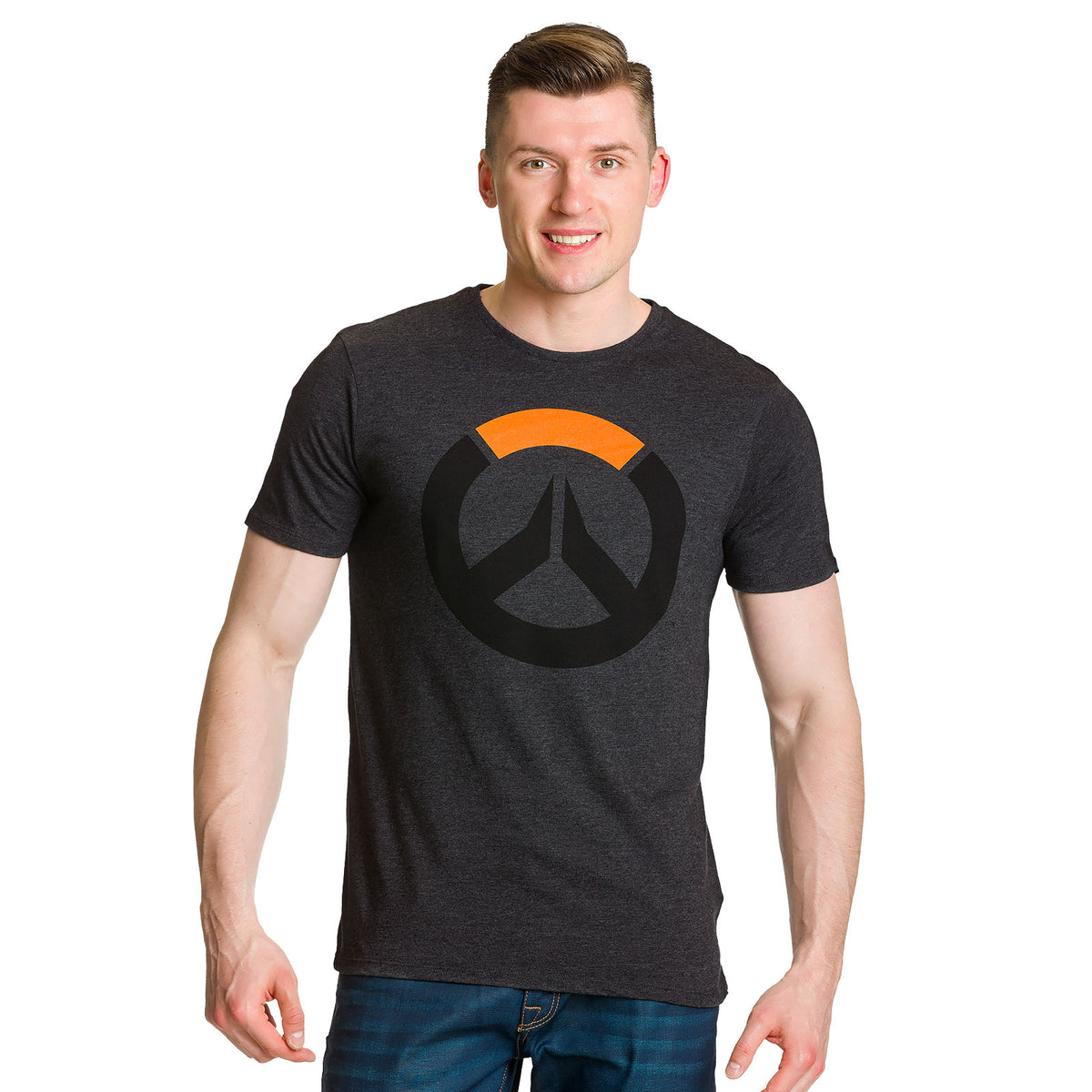 Imagen del producto Overwatch - Camiseta con logo XL gris