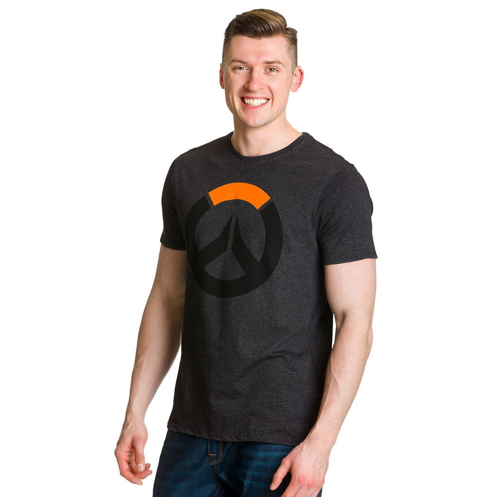 Imagen del producto Overwatch - Camiseta con logo XL gris