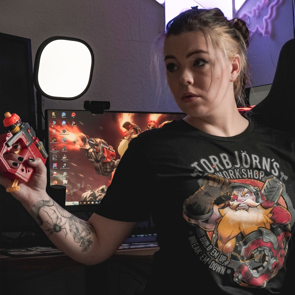 Product image Overwatch - Torbjörn's Workshop T-Shirt Black