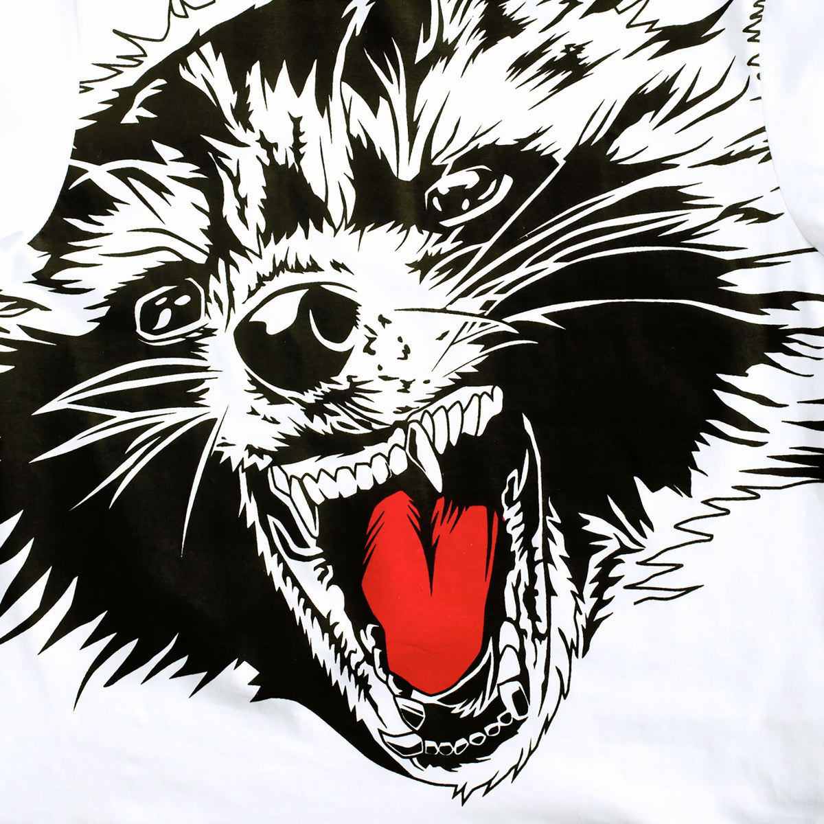 Imagen del producto Guardianes de la Galaxia - Camiseta de tamaño completo Rocket blanca