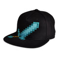 Imagen del producto Minecraft - Gorra de béisbol Diamond Sword negra