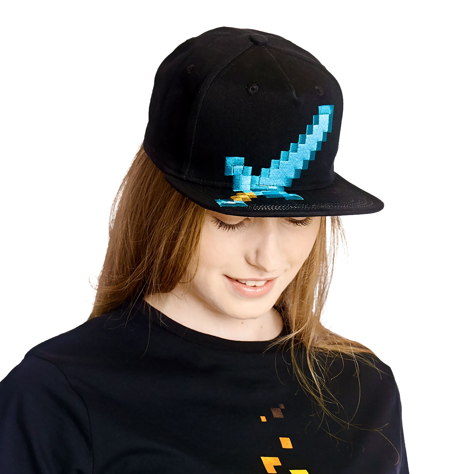 Imagen del producto Minecraft - Gorra de béisbol Diamond Sword negra