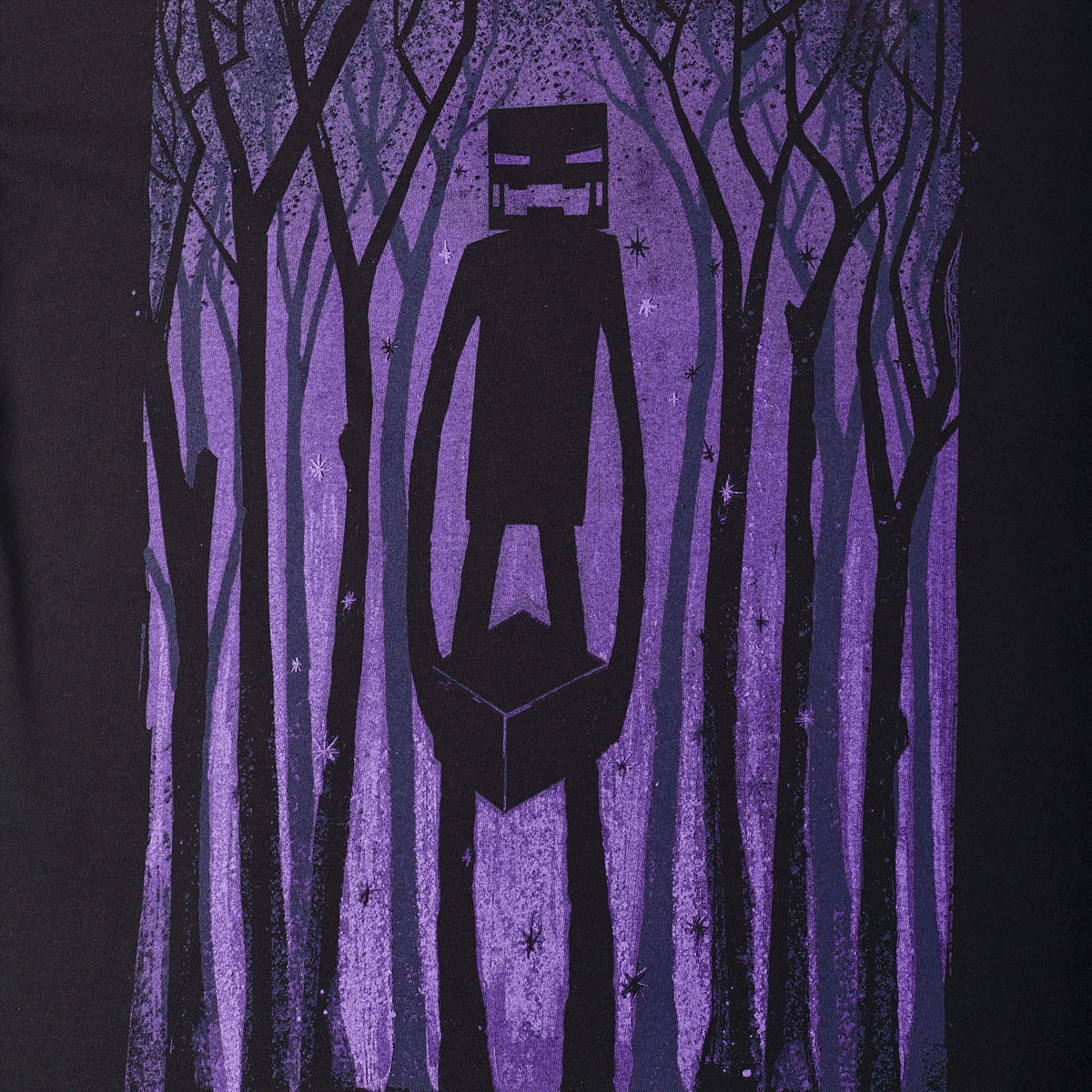 Imagen del producto Minecraft - Camiseta negra Enderman Shadow