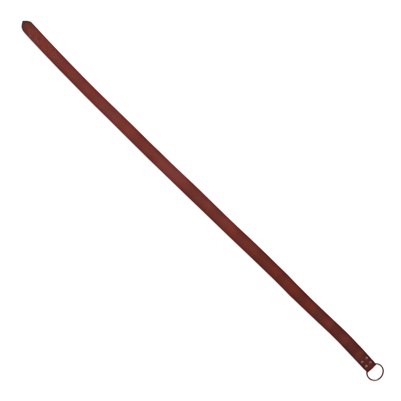 Imagen del producto Cinturón medieval con anillo marrón