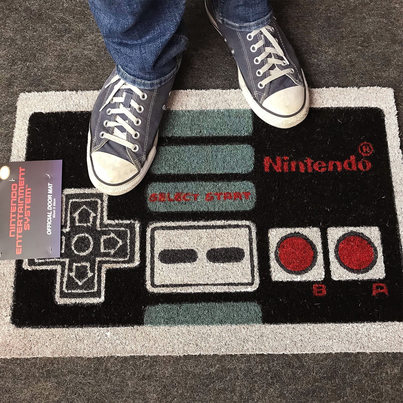 Imagen del producto Nintendo - Alfombra de puerta de controlador NES