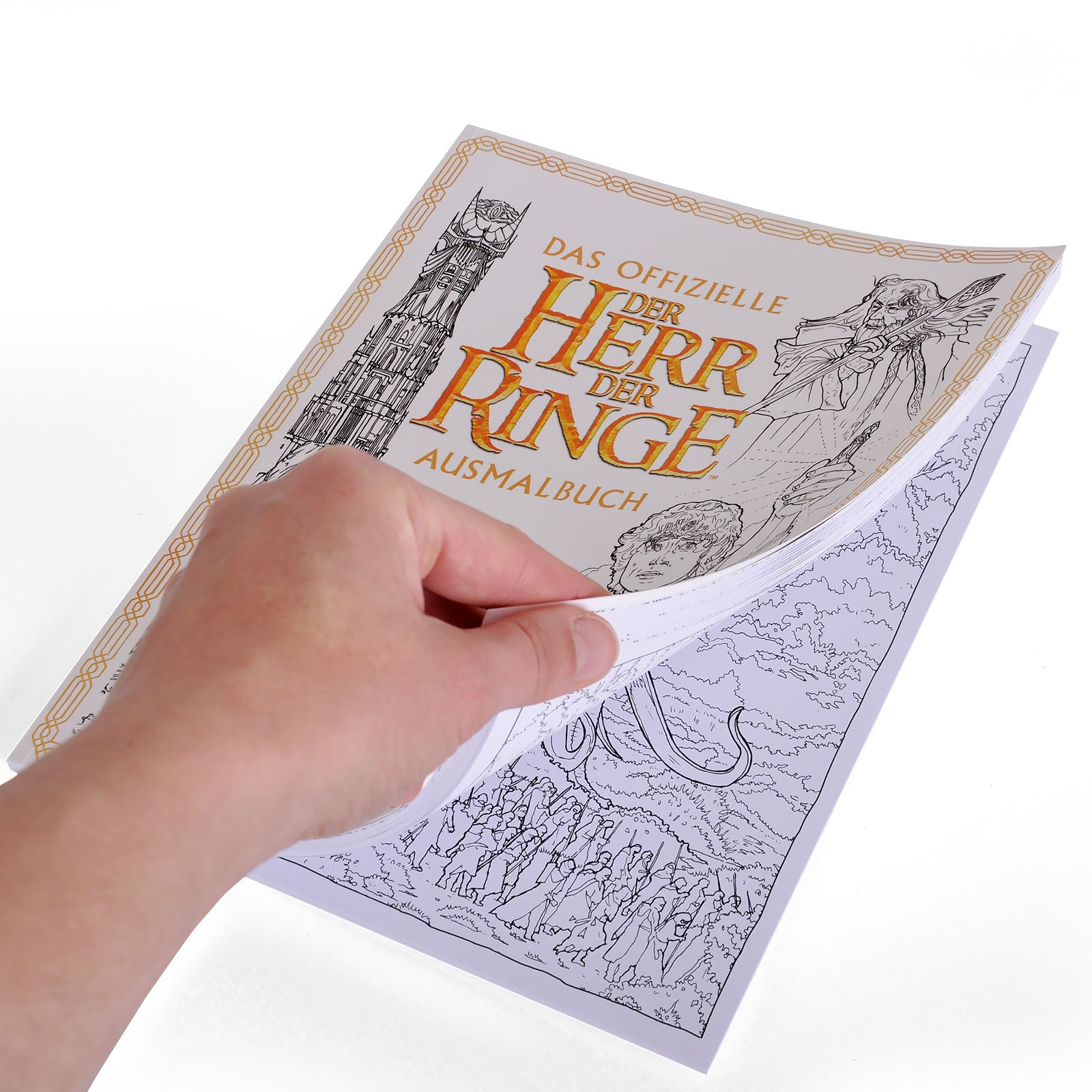 Imagen del producto El Señor de los Anillos - El libro de colorear oficial
