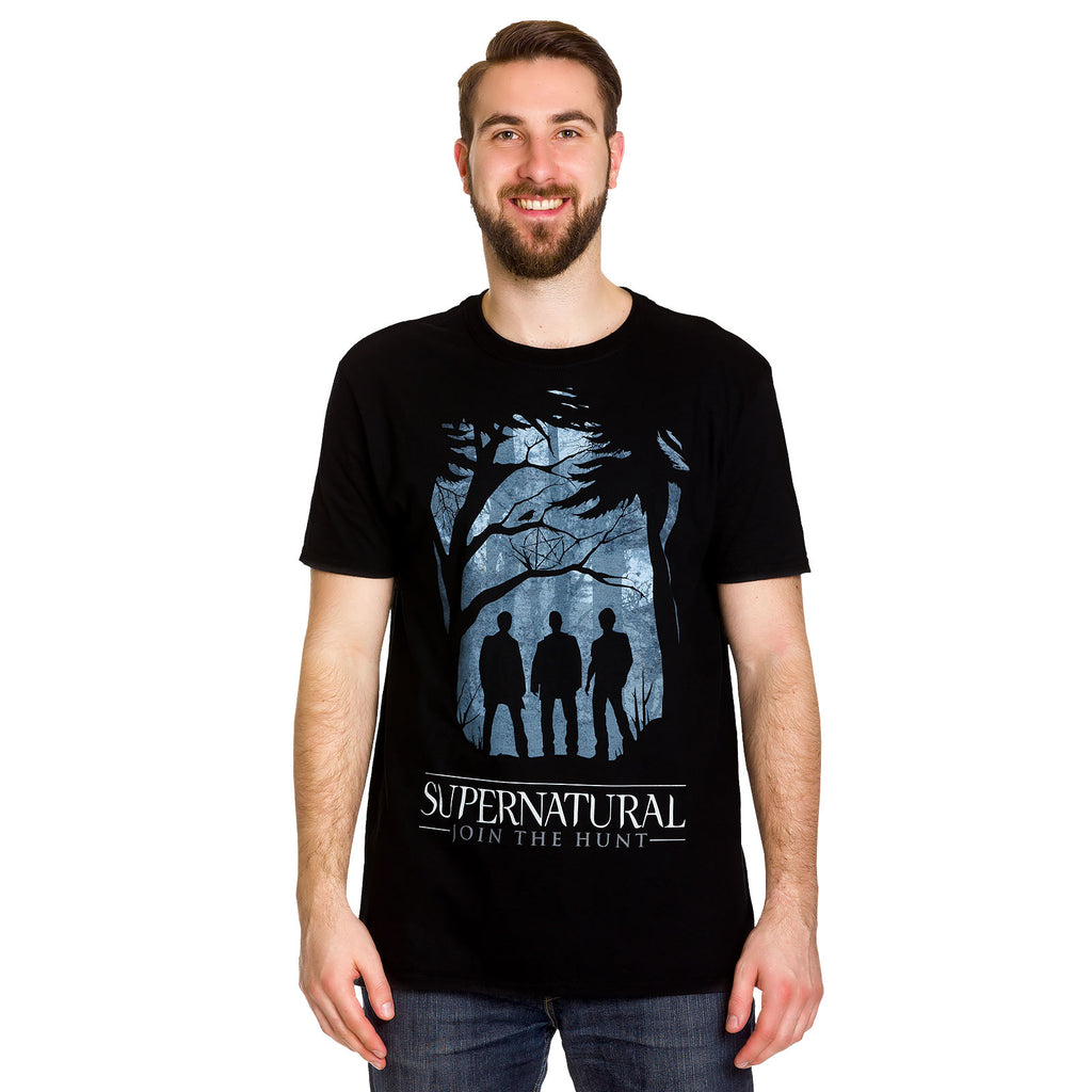 Imagen del producto Supernatural - Camiseta de cazadores de demonios negra