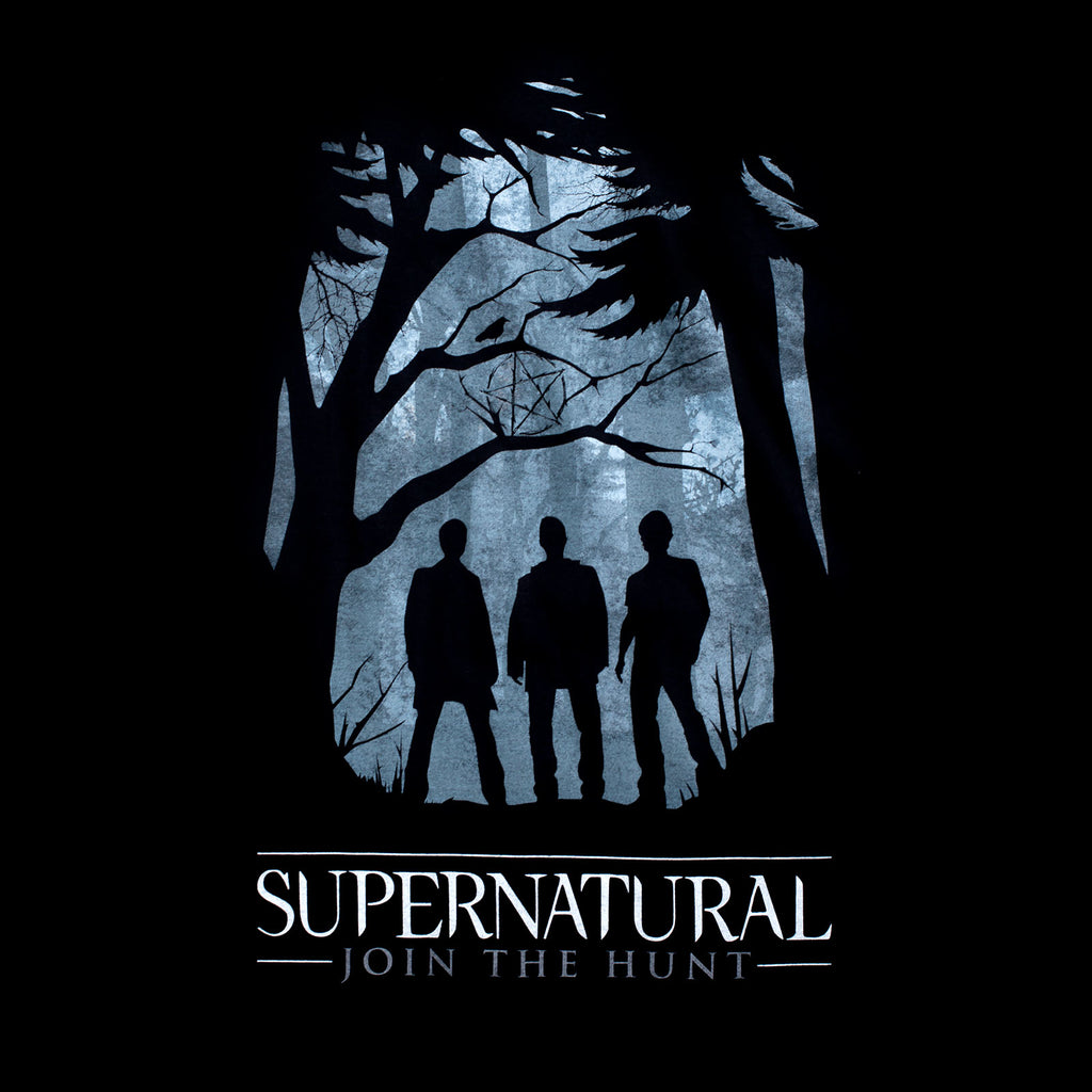 Imagen del producto Supernatural - Camiseta de chica cazadores de demonios negra