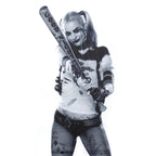 Imagen del producto Suicide Squad - Camiseta completa de Harley Quinn en blanco