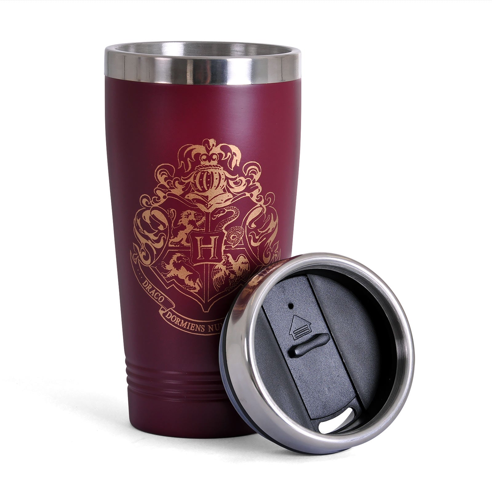 Imagen del producto Harry Potter - Taza de Viaje Escudo de Hogwarts
