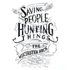 Imagen del producto Supernatural - Camiseta Winchester Bros para mujer blanca