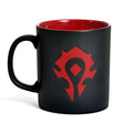 Imagen del producto Warcraft - Taza negra roja con logo de la Horda