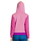 Imagen del producto Adventure Time - Chaqueta con capucha de la Princesa Chicle para mujer en color rosa