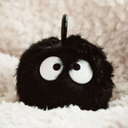 Imagen del producto Totoro - Figura de peluche de hombre de hollín con efecto de vibración negro