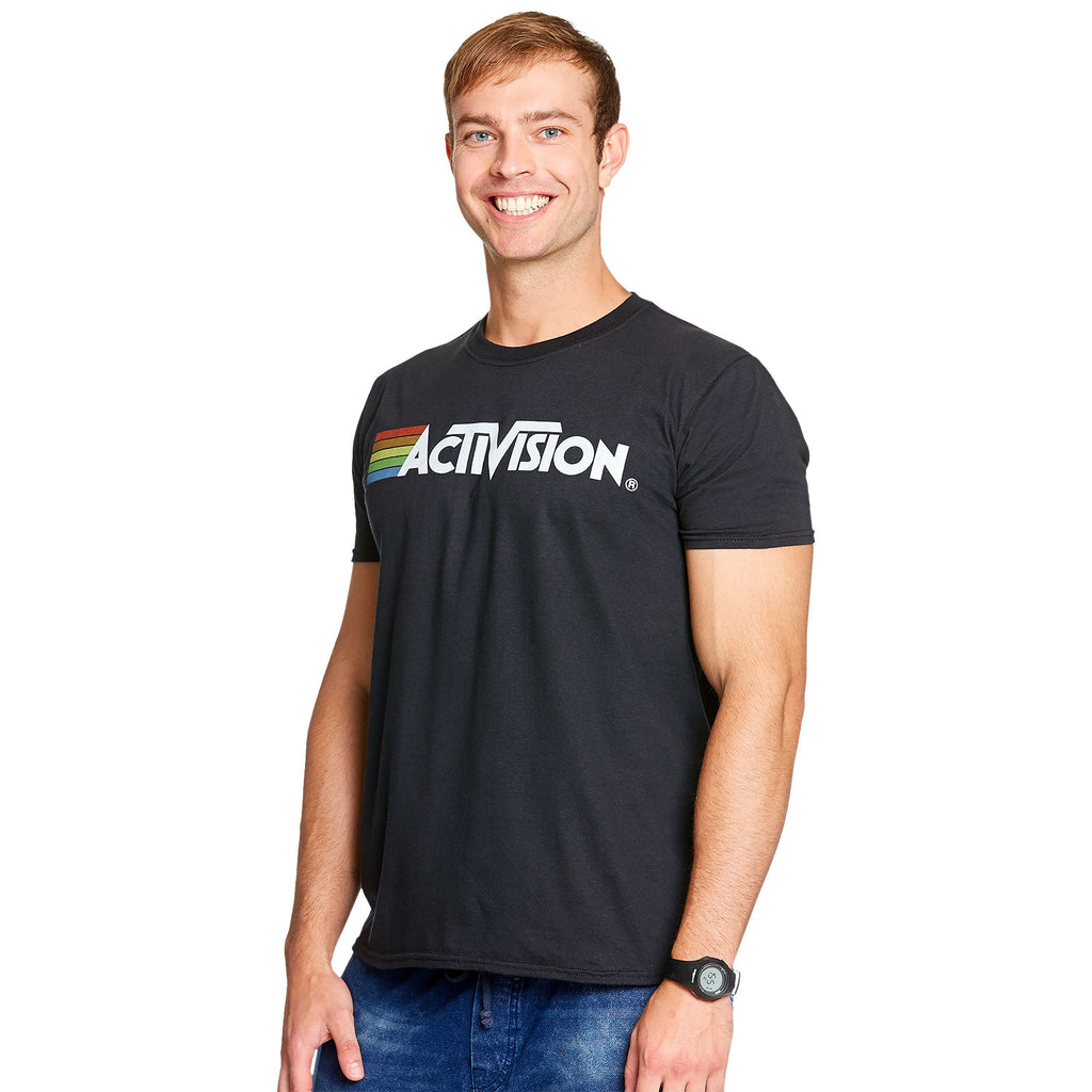 Imagen del producto Activision - Camiseta con logo negra