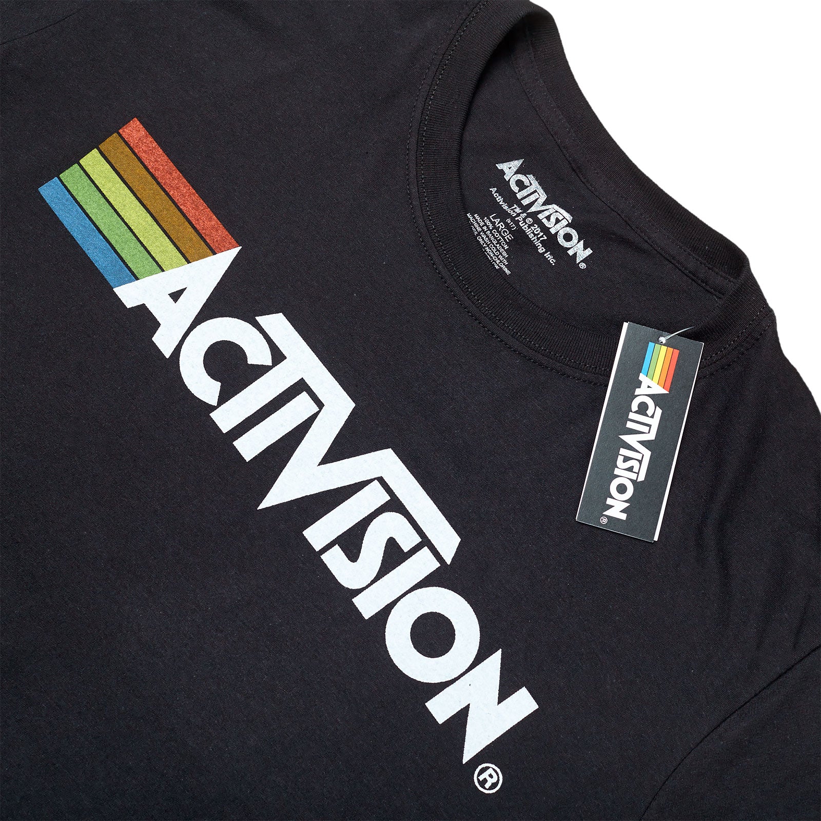 Imagen del producto Activision - Camiseta con logo negra