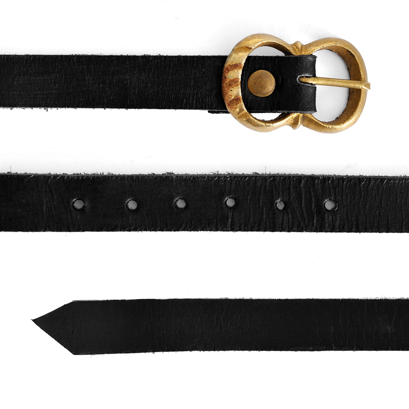 Imagen del producto Cinturón medieval estrecho negro