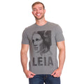 Imagen del producto Star Wars - Camiseta boceto de Leia gris