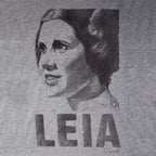 Imagen del producto Star Wars - Camiseta boceto de Leia gris