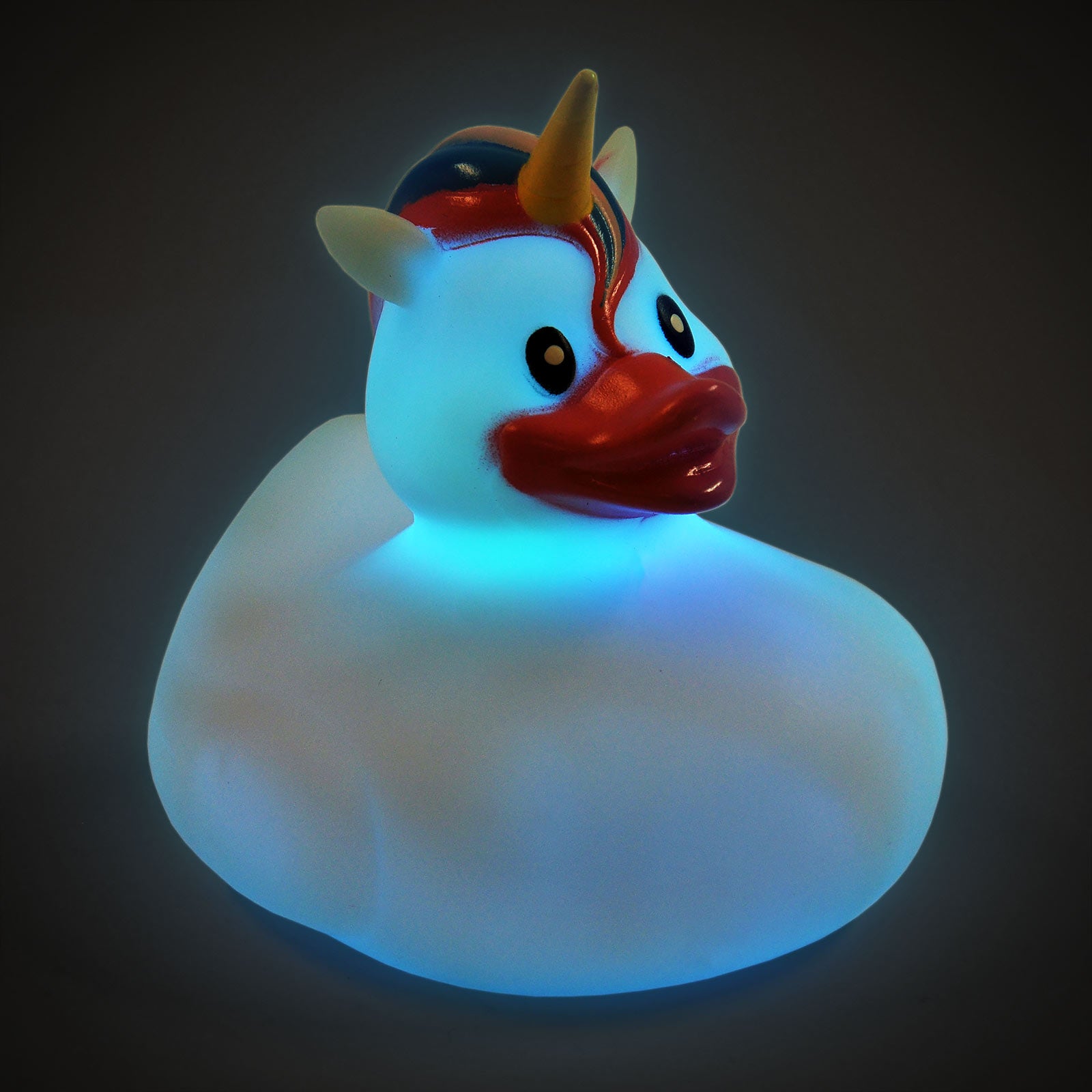 Imagen del producto Pato de baño unicornio con LED