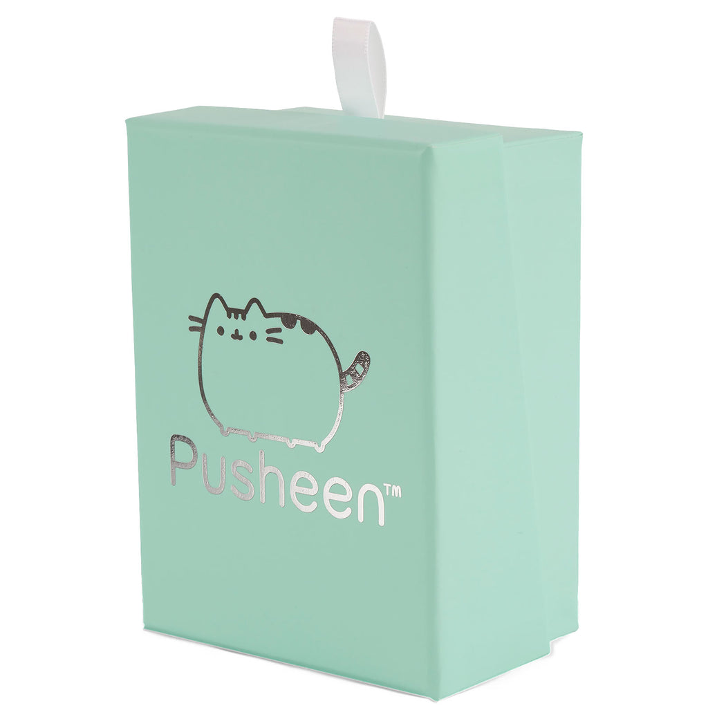 Imagen del producto Pusheen - Reloj de rayas blanco