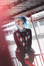 Imagen del producto Harley Quinn - Cárdigan Arlequín